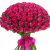 Букет из 101 малиновой розы Букет из 101 малиновой розы