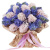 Букет MIX из 35 гиацинтов в крафте Букет MIX из 35 гиацинтов в крафте