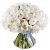 Букет из 101 белого пиона Букет из 101 белого пиона