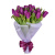 Букет из 15 сиреневых тюльпанов Букет из 15 сиреневых тюльпанов